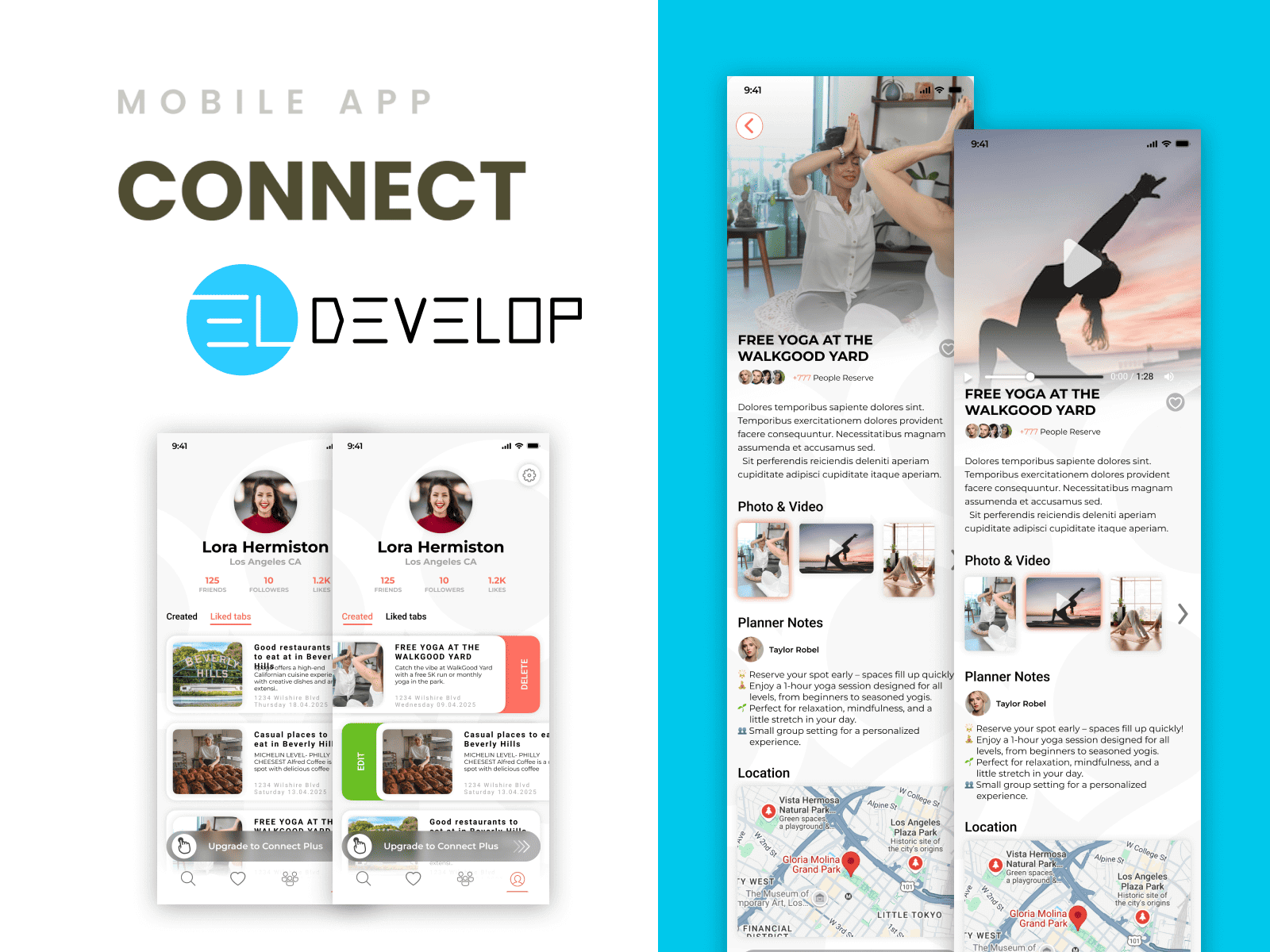 ELDEVELOP UI/UX design