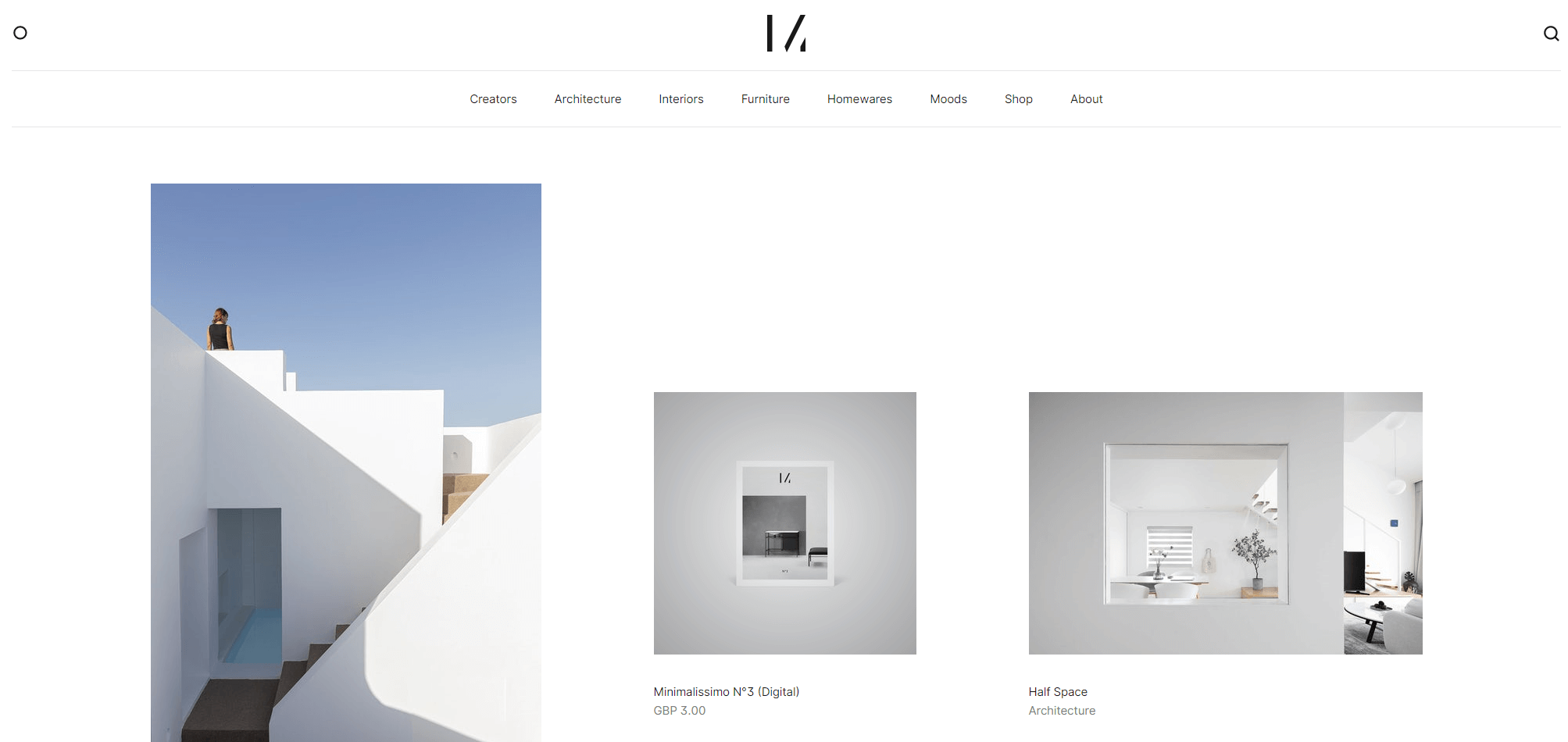 Minimalissimo Website Design 