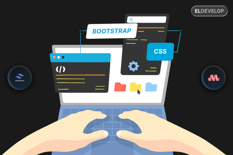 Comparison of Bootstrap, MaterializeCSS, and Tailwind CSS frameworks for modern responsive web design