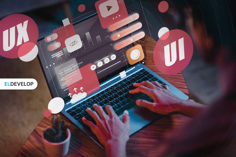 Modern, clean landing page UI/UX design layout showcasing clear CTA buttons, mobile responsiveness, and user-friendly interface elements for high conversions.