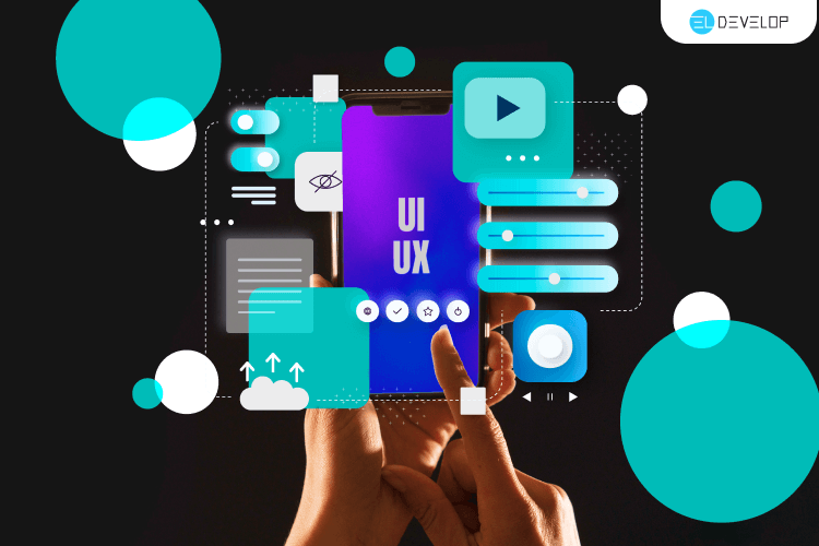A modern mobile app interface showcasing intuitive UX and UI design, featuring a clean layout, user-friendly navigation, and visually appealing elements.