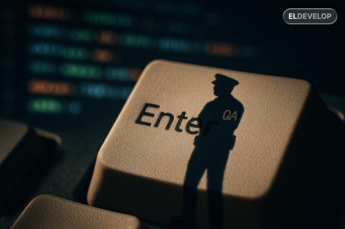 Quality Assurance team testing and reviewing a website to ensure flawless web development and user experience.