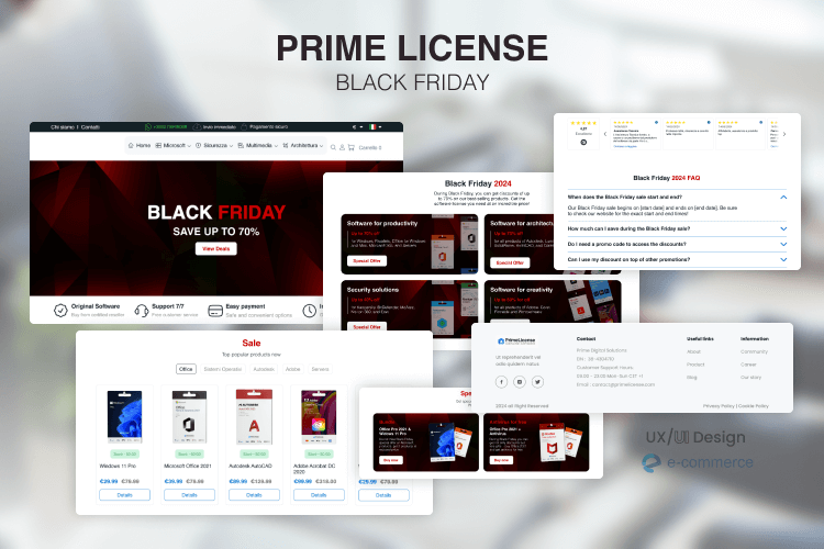 UI/UX Design Prime License - Black Friday 